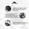 High Sierra Fairlead Drop Bottom Wheeled Duffel Bag with Handle - 4 of 4