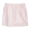 Lambs & Ivy Floral Garden Pink Linen Shirred Crib Skirt/Dust Ruffle - 2 of 3