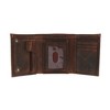 CTM Men's RFID Hunter Leather Chain Wallet - 4 of 4