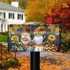 Briarwood Lane Fall Gnomes Humor Magnetic Mailbox Cover Autumn Patterned Pumpkins Standard - image 2 of 2