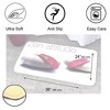 Evideco French Home Goods Bathroom Rug Memory Foam Mat Zen Attitude Print Pink 36"L x 24"W - 3 of 4