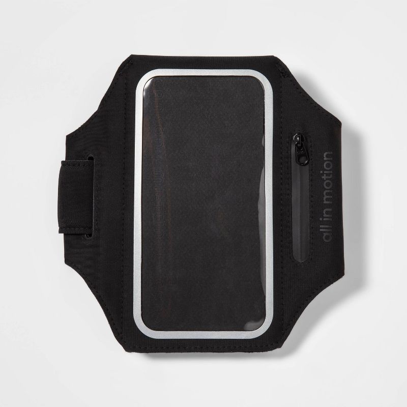 Phone Armband (fits up to 6.1&#34; Phone) Black - All In Motion&#8482;, 1 of 6