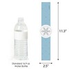 Big Dot of Happiness Winter Wonderland - DIY Party Supplies - Snowflake Holiday Party & Winter Wedding DIY Wrapper Favors and Decorations - Set of 15 - 3 of 4