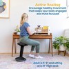 ECR4Kids Sitwell Wobble Stool with Cushion, Adjustable Height - 3 of 4
