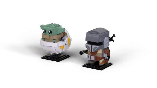 LEGO BrickHeadz Star Wars The Mandalorian &#38; The Child 75317, 2 of 14, play video