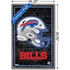 Trends International NFL Buffalo Bills - Neon Helmet 23 Framed Wall Poster Prints - 3 of 4
