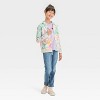 Girls' Zip-Up Fleece Hoodie Sweatshirt - Cat & Jack™ - 3 of 3