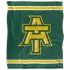 Arkansas Tech University Primary Logo Stripes Silky 50x60 Blanket, 1 Sided 50x60 - 2 of 4