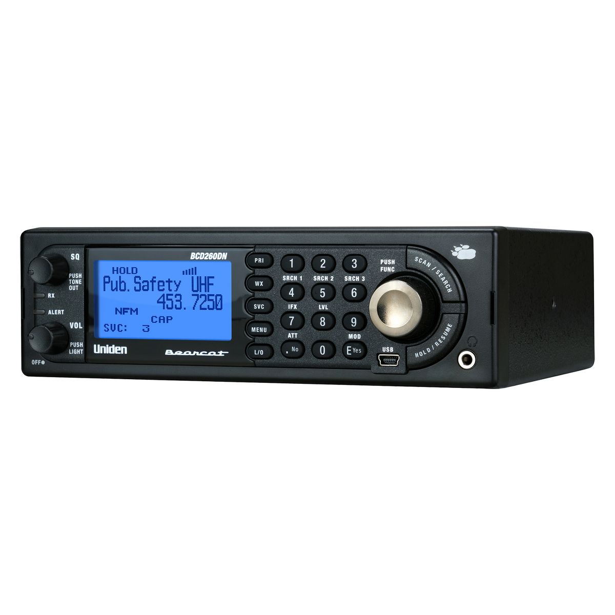 Uniden® Bearcat® Base/Mobile Digital Scanner, BCD260DN