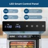YASHE 9-Tray Stainless Steel Food Dehydrator, 1000W, Adjustable Timer & Temp, Recipes Included for Meat, Fruits, Herbs - 4 of 4