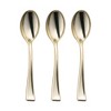 Smarty Had A Party Metallic Gold Mini Plastic Tasting Spoons - 600 pcs - 2 of 4