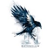 Men's Harry Potter Ravenclaw Bird Watercolor T-Shirt - 2 of 4