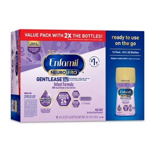 Enfamil NeuroPro Gentlease Ready to Feed Infant Formula Bottles