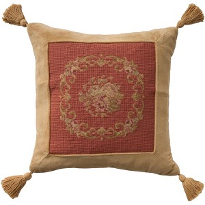 Mina Victory Vintage Botanical Center Indoor Throw Pillow - 1 of 4