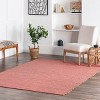 Nuloom Elfriede Farmhouse Jute Blend Indoor Area Rug - 2 of 4