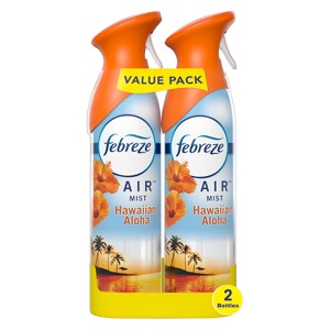 Febreze Odor-Fighting Air Freshener - Hawaiian Aloha - 8.8oz/2pk - 1 of 4