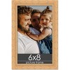 PosterPalooza | 6x8 Modern Bamboo Picture Frame, UV Acrylic, 5 Finishes - 2 of 4
