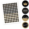 Big Dot of Happiness Hoco Dance - Homecoming Round Candy Sticker Favors - Labels Fits Chocolate Candy (1 Sheet of 108) - 2 of 4