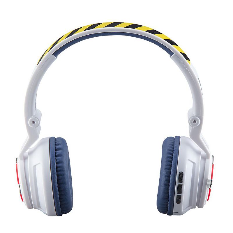 eKids Ghostbusters Bluetooth Headphones for Kids, Over Ear Headphones for School, Home, or Travel - White (GB-B50.EXV0M), 3 of 4