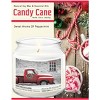 Courtside Market Red Pick-Up Truck Candy Cane 12.8oz Soy Wax Candle Glass Jar with Brushed Silver Metal Lid - 3 of 3