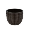 Wooakway 14" Dia Outdoor Indoor Ceramic Planter Pot Decorative Planter with Drainage Hole Patio Flower Pot - 3 of 4