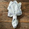 Park Designs Cream Crimped Napkin Ring Set of 4 - 2 of 3