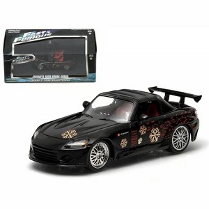 Johnny's 2000 Honda S2000 Black "The Fast and The Furious" Movie (2001) 1/43 Diecast Model Car by Greenlight - 1 of 3