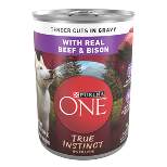 Purina ONE True Instinct Adult Wet Dog Food with Real Beef & Bison Flavor - 13oz
