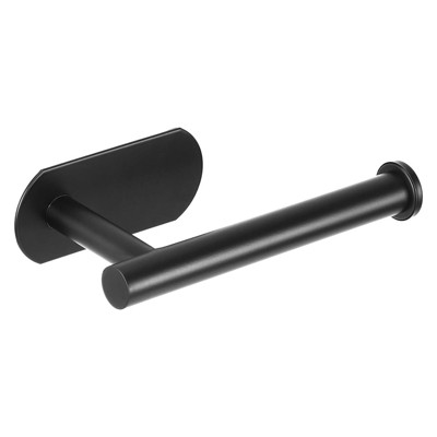 Wall Mount Kitchen Paper Towel Holder Rolls Bulk-Self-Adhesive Under Cabinet In Matte Black