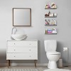Sorbus 4 Pack Wall Mounted Floating Shelves - for storage and displaying showpieces, home decor items, and other prized possessions - 3 of 4
