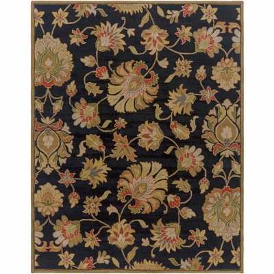 Hauteloom Rectangle Area Rug Black : Target