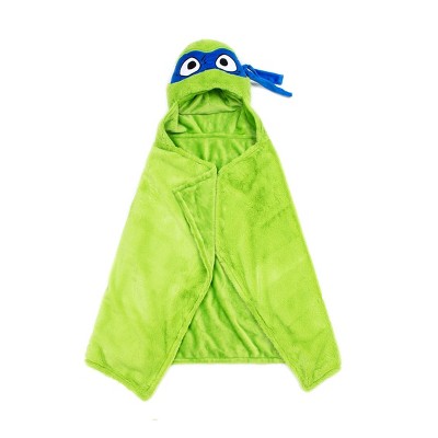 Teenage Mutant Ninja Turtle Adult Leonardo Blanket Robe with Sleeves