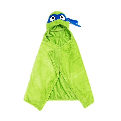 Teenage Mutant Ninja Turtles Hooded Kids Blanket Leonardo Target