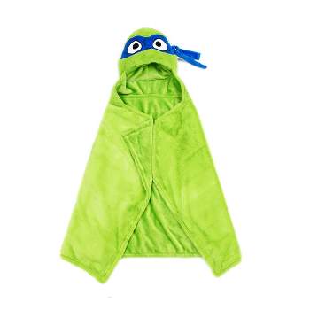 Teenage Mutant Ninja Turtles Hooded Kids' Blanket Leonardo