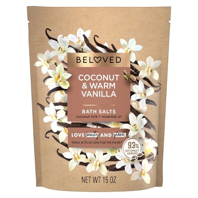 Beloved Coconut & Warm Vanilla Bath Salts - 15oz