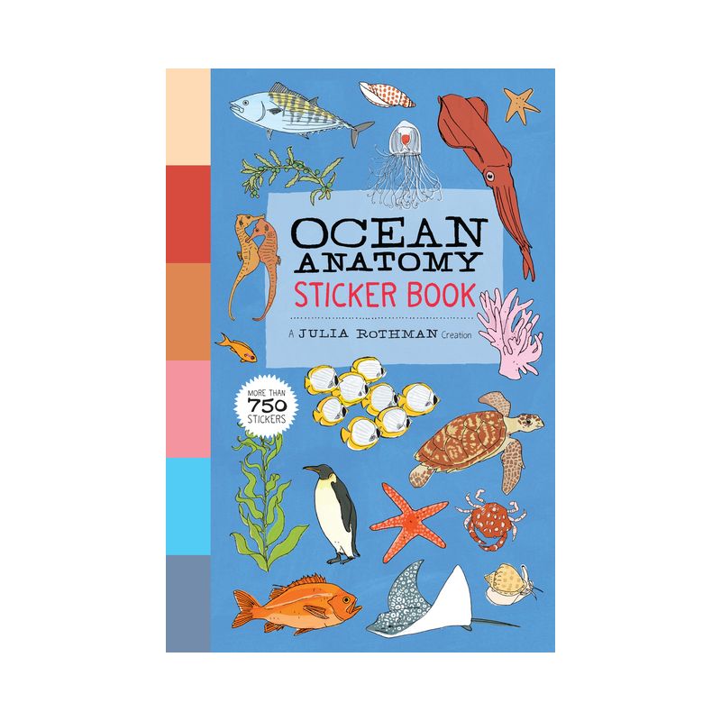 Ocean Anatomy Sticker Book - by  Julia Rothman (Paperback), 1 of 2