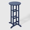 WestinTrends Malibu 42" All Weather HDPE Outdoor Patio Bar Height Bistro Table - Round - 4 of 4