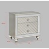 NicBex Nightstand with Drawers,Modern Side Table with Pulls and Wood Frame,Bedside Table for Bedroom,Living Room - 3 of 4