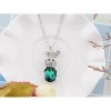 Anna-Kaci Women's Crystal Pendant Necklace, Cute and Sparkling Design with Adjustable Chain for Special Occasions - Rabbit - 3 of 4