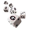 MasterPieces Officially Licensed NCAA Georgia Bulldogs - 6 Piece D6 Gaming Dice Set Ages 6 and Up - 3 of 4