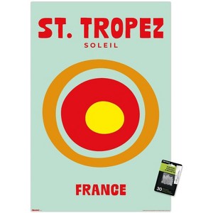 Trends International Reinders: Destinations - Destination St. Tropez Unframed Wall Poster Prints - 1 of 4