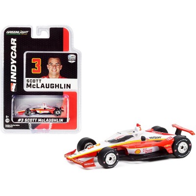 Dallara IndyCar #3 Scott McLaughlin "Shell V-Power Nitro+" "NTT IndyCar Series" (2020) 1/64 Diecast Model Car by Greenlight