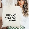 City Creek Prints Spell On You Stars Canvas Tote Bag - 15x16 - Natural - 2 of 2