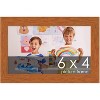 PosterPalooza | Photo Size Slim Profile Brown Frame - UV Acrylic, Foam Board Backing, Hanging Hardware - 2 of 4