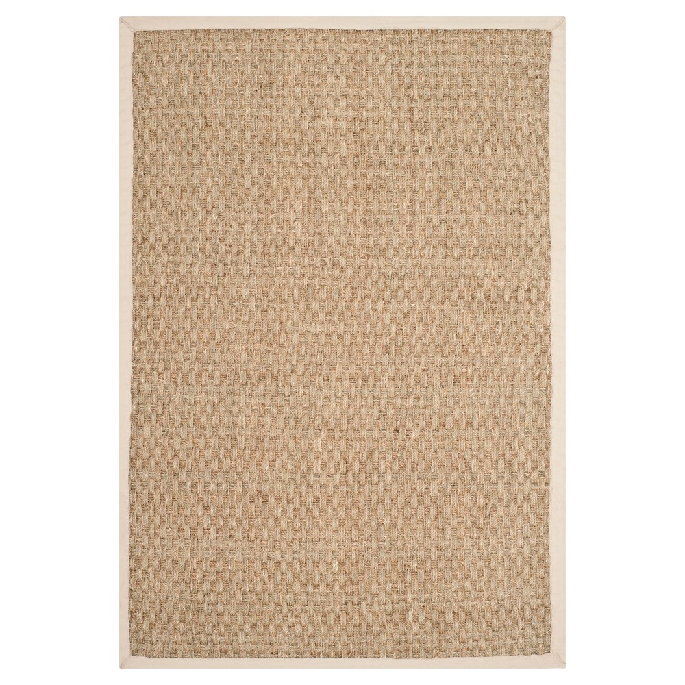 Natural Fiber Rug - Natural/Ivory - (4'x6') - Safavieh