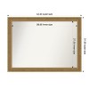 Elliot Gold Non-Beveled Framed Bathroom Vanity Wall Mirror - 3 of 4