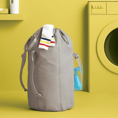 Photo 1 of [2 Pack] Laundry Bag with Pocket Gray - Room Essentials