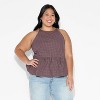 Women's High Neck Babydoll Halter Top - Wild Fable™ - 2 of 3