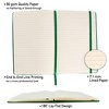 Simply Genius 20 Pack A5 Lined Hardcover Notebooks, 192 pages, 5.7" x 8.4", Journal for Work, Travel, Business, School & More, Green - 2 of 4
