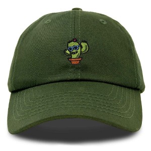 Dalix Cactus Embroidered Cap Cotton Baseball Summer Cool Dad Hat Mens - 1 of 4